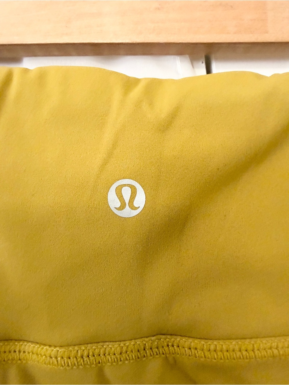 Lululemon Chartreuse Groove Super High-Rise Flare Pant Leggings size 8 - Picture 6 of 10